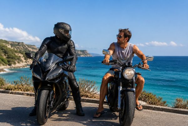 Summer Motorcycle Riding