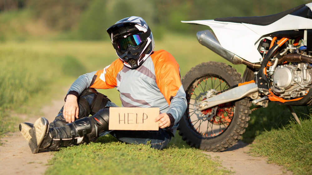 Butt pain after riding a motorcycle