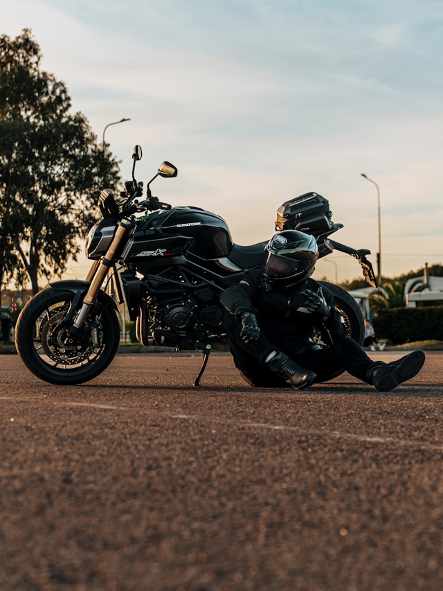 Butt pain after riding a motorcycle