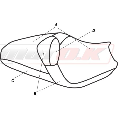 Seat Cover for Honda VFR 1200 F ('10-'15)