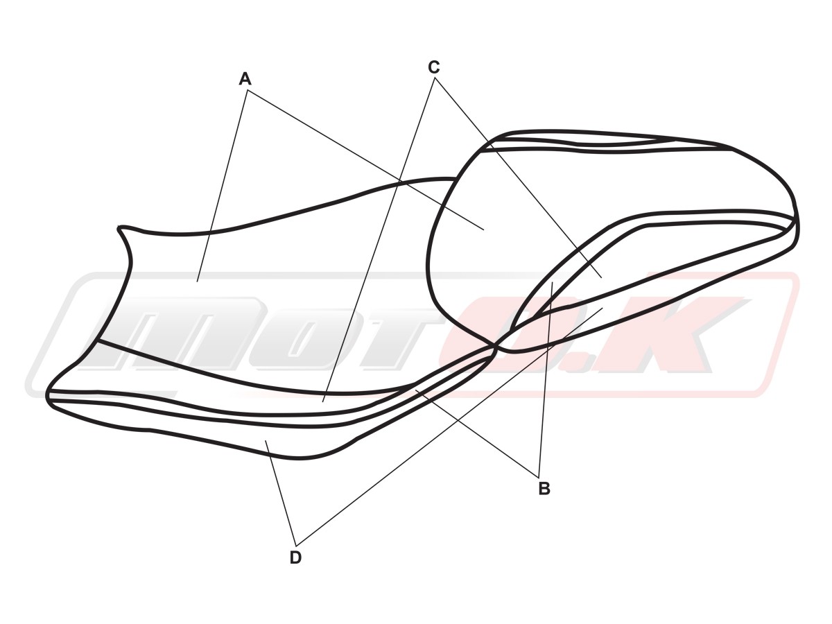 Seat covers for KTM Duke 125 ('11-'16) / 200 ('12-'16) / 250/390 ('15-'16)