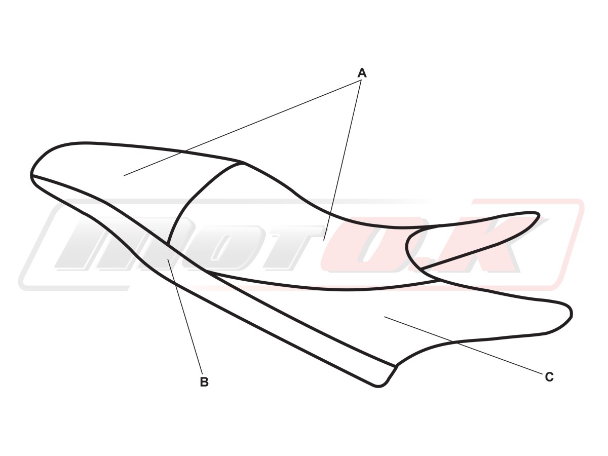 Seat cover for Honda Crossrunner VFR 800 ('11)