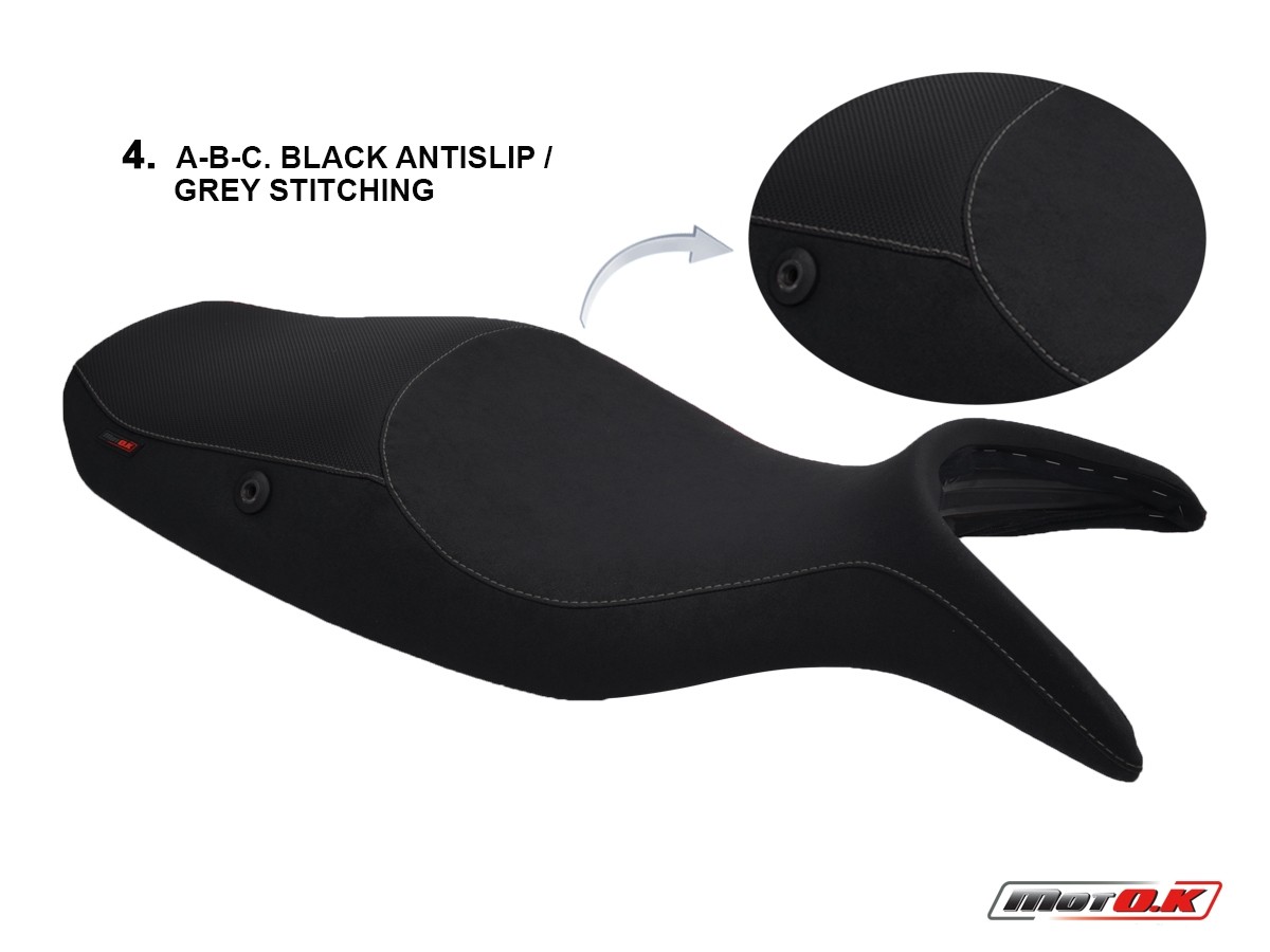 Seat cover for BMW R 1100 S Randy Mamola ('98-'06)