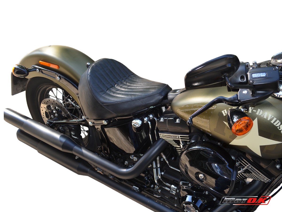 Cafe racer seat for Harley Davidson
