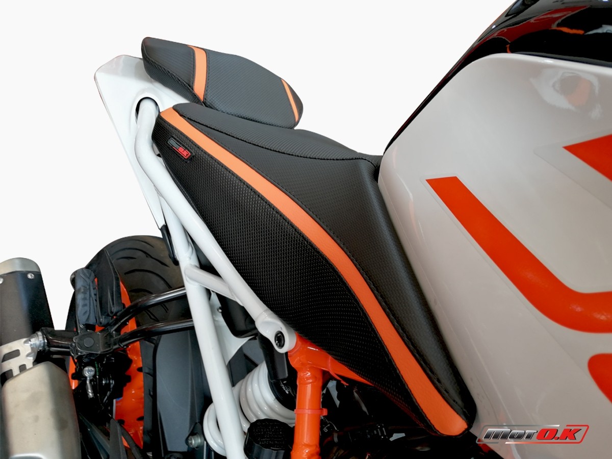 Seat Pad/Seat cover with cushion Tourtecs SK5 Compatible with KTM 390/125 Duke 17-20 