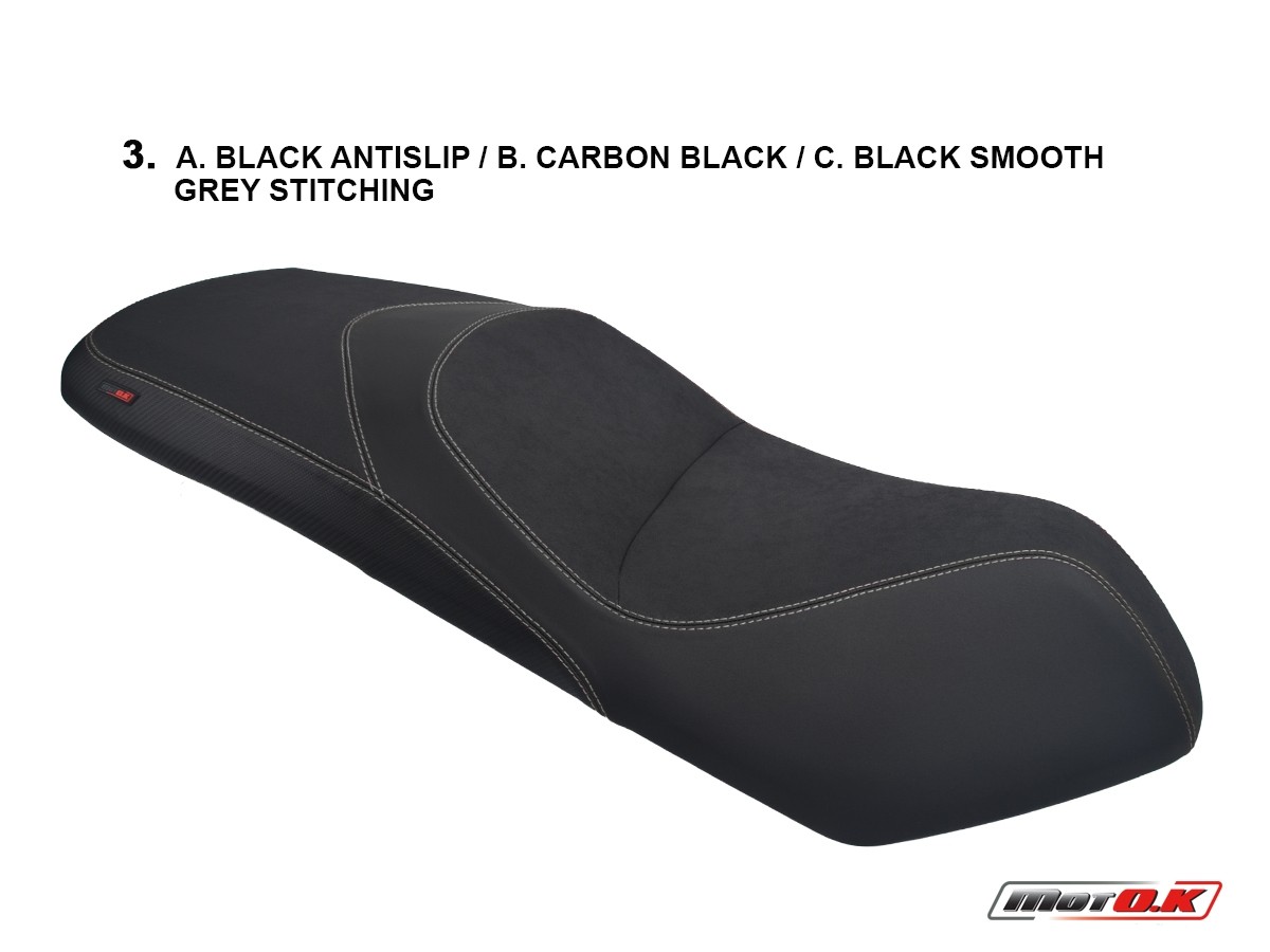 Seat cover for SYM GTS 250/GTS 250 F4 ('16-'17) (Logos Optional)