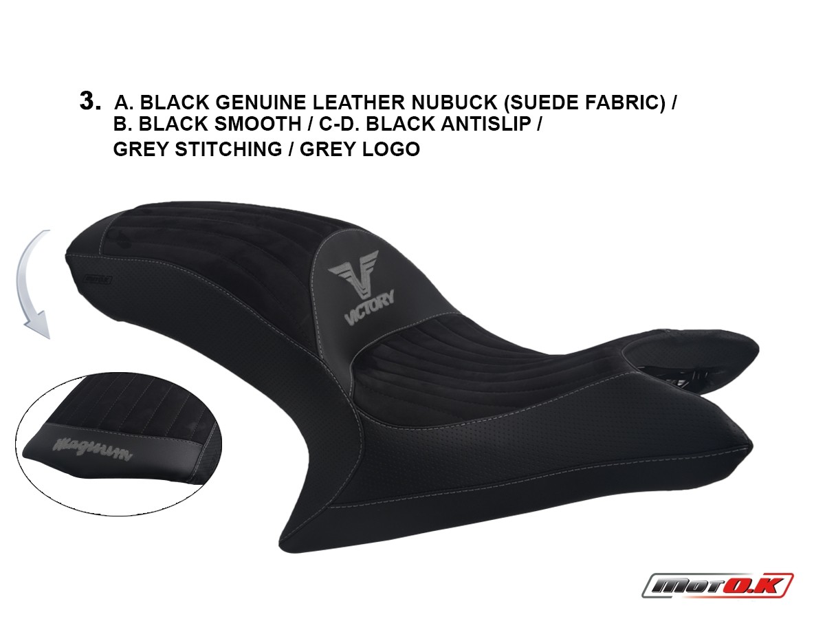 Seat Cover For Victory Magnum Arlen Ness 1731cc ('16) 