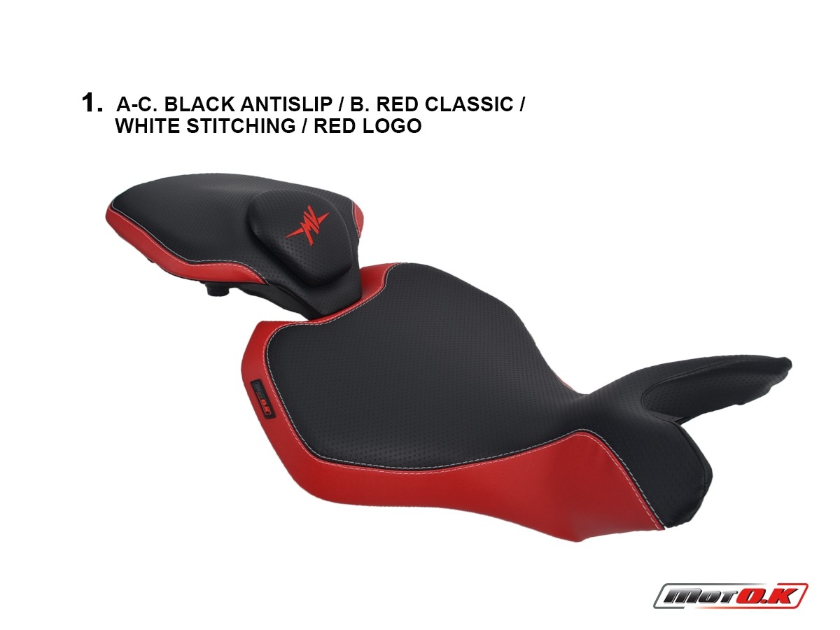 Seat covers for MV Agusta Turismo Veloce 800 ('14-'17)