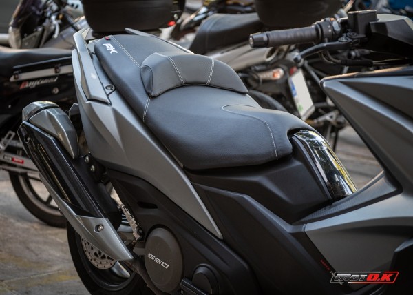 Seat cover for Kymco AK 550 ('17-'21)