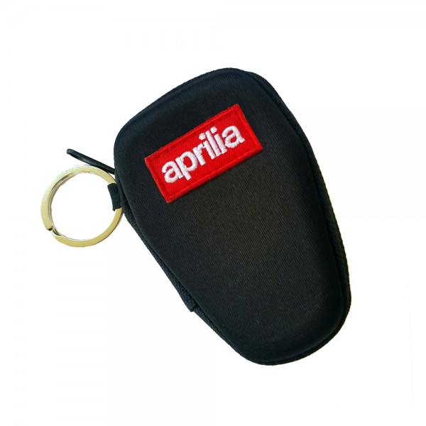 'APRILIA', Key case with two rings
