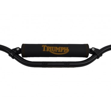 Motorcycle crossbar pad for TRIUMPH
