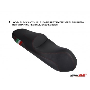 Seat cover for Piaggio Beverly 250i/300i/500i Tourer ('08-'10)