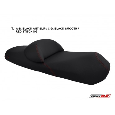 Seat cover for SYM GTS 250/300 EVO ('10-'12)