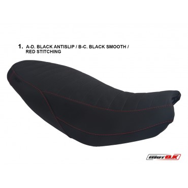 Seat cover for Ducati Scrambler 800 Desert Sled ('16-'22) (Logos Optional)