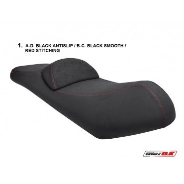 Seat cover for SYM GTS 300i F4 (12-16)